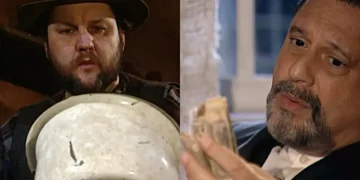 Bartolo e Gumercindo em Terra Nostra. (Foto: reprodução/Globo)