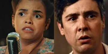 Dita e Candinho em Êta Mundo Melhor. (Foto: reprodução/Globo)