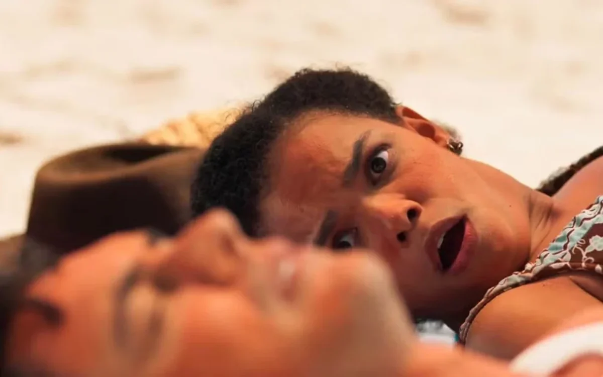 Dita e Candinho em Êta Mundo Melhor. (Foto: reprodução/Globo)