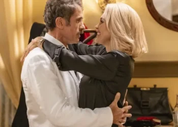 Ernesto e Sandra em Êta Mundo Melhor. (Foto: reprodução/Globo)