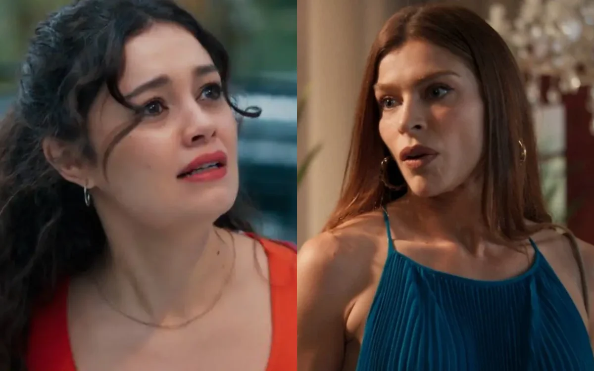 Gerluce e Arminda em Três Graças. (Foto: reprodução/Globo)