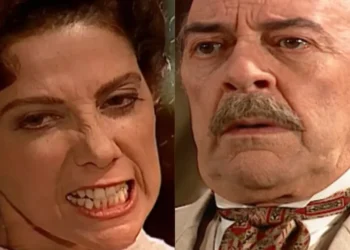 Janete e Francesco em Terra Nostra. (Foto: reprodução/Globo)