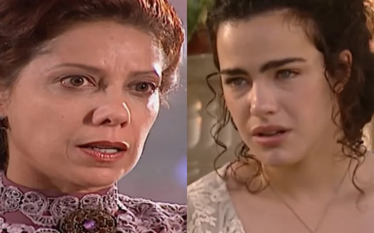 Janete e Giuliana em Terra Nostra. (Foto: reprodução/Globo)