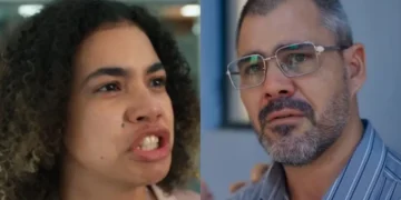 Joélly e Jorginho em Três Graças. (Foto: reprodução/Globo)