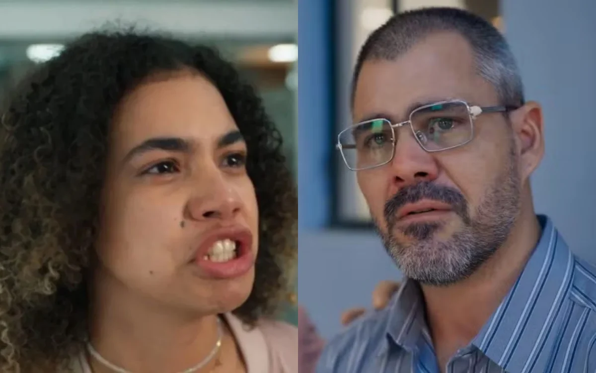 Joélly e Jorginho em Três Graças. (Foto: reprodução/Globo)
