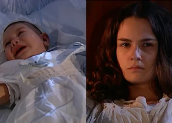 Terra Nostra: Rosana entra em transe após partida de Matheo, esquece o próprio filho e bebê é encontrado aos gritos: “Ficou louca”
