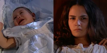 Terra Nostra: Rosana entra em transe após partida de Matheo, esquece o próprio filho e bebê é encontrado aos gritos: “Ficou louca”