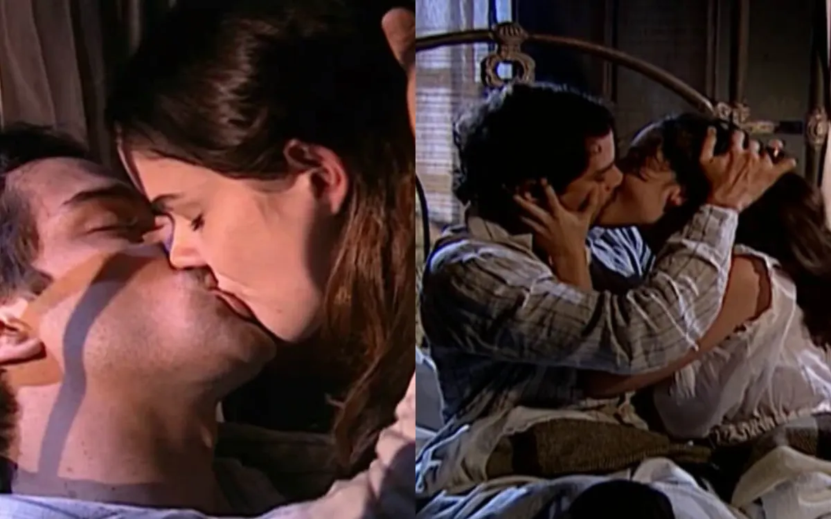 Rosana e Marco Antônio em Terra Nostra. (Foto: reprodução/Globo)