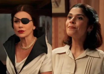 Sandra e Olga em Êta Mundo Melhor. (Foto: reprodução/Globo)