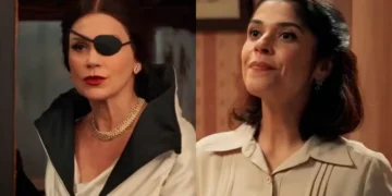 Sandra e Olga em Êta Mundo Melhor. (Foto: reprodução/Globo)