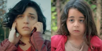 Sule (Gonca Vuslateri) e Melek (Beren Gökyıldız) em cena da novela Mãe (Foto: Reprodução/Record)