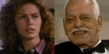 Alaíde e Betinho em Rainha da Sucata. (Foto: reprodução/Globo)