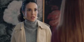 Zenilda (Andréia Horta) em Três Graças (Foto: Reprodução/TV Globo)