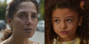 Ellen (Camila Pitanga) e Sofia (Elis Cabral) em Dona de Mim (Foto: Reprodução/TV Globo)