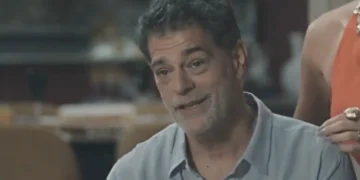 Rogério (Eduardo Moscovis) em Três Graças (Foto: Reprodução/TV Globo)