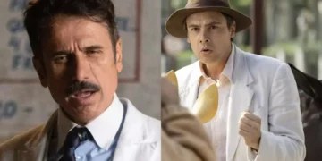 Ernesto e Candinho em Êta Mundo Melhor. (Foto: reprodução/Globo)