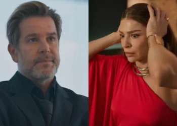 Ferette e Arminda em Três Graças. (Foto: reprodução/Globo)