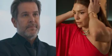 Ferette e Arminda em Três Graças. (Foto: reprodução/Globo)