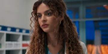 Viviane (Gabriela Loran) em Três Graças (Foto: Reprodução/TV Globo)