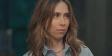 Lucélia (Daphne Bozaski) em Três Graças (Foto: Reprodução/TV Globo)