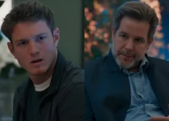 Leonardo e Ferette em Três Graças. (Foto: reprodução/Globo)