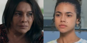 Lígia e Joélly em Três Graças. (Foto: reprodução/Globo)