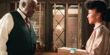 Lúcio e Haydeé em Êta Mundo Melhor. (Foto: reprodução/Globo)
