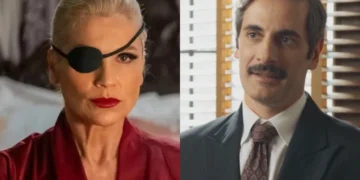 Sandra e Araújo em Êta Mundo Melhor. (Foto: reprodução/Globo)