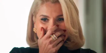Sandra em Êta Mundo Melhor. (Foto: reprodução/Globo)