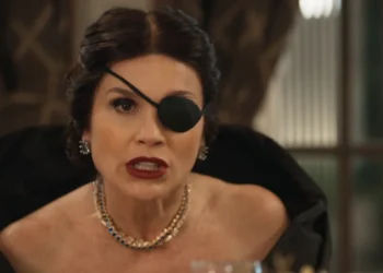 Sandra em Êta Mundo Melhor. (Foto: reprodução/Globo)