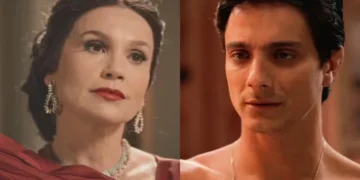 Sandra e Túlio em Êta Mundo Melhor. (Foto: reprodução/Globo)