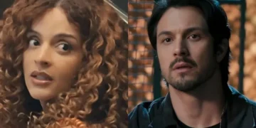 Viviane e Paulinho em Três Graças. (Foto: reprodução/Globo)