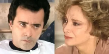 Edu e Laurinha em Rainha da Sucata. (Foto: reprodução/Globo)