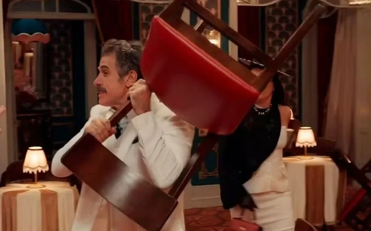 Ernesto em Êta Mundo Melhor. (Foto: reprodução/Globo)