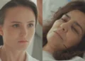 Estela (Larissa Manoela) e Míriam (Letícia Sabatella) em Êta Mundo Melhor (Foto: Reprodução/TV Globo)
