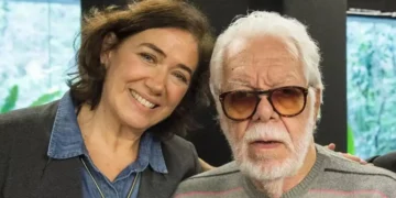 Lilia Cabral e Manoel Carlos. (Foto: divulgação/Globo)