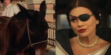 Êta Mundo Melhor: Sandra vira a nova tutora de Policarpo, maltrata o animal e o deixa trancado numa jaula da fábrica