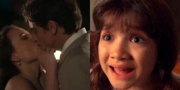 Estela, Túlio e Anabela em Êta Mundo Melhor. (Foto: reprodução/Globo)