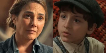Zulma e Samir em Êta Mundo Melhor. (Foto: reprodução/Globo)