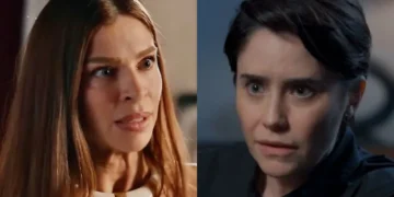 Arminda e Samira em Três Graças. (Foto: reprodução/Globo)