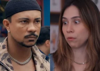 Bagdá e Lucélia em Três Graças. (Foto: reprodução/Globo)