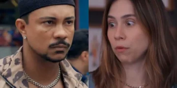 Bagdá e Lucélia em Três Graças. (Foto: reprodução/Globo)