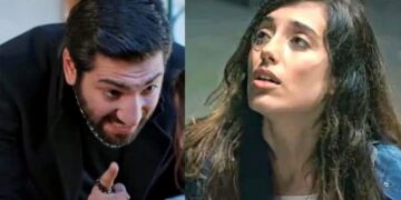 Cengiz e Zeynep em Mãe. (Foto: reprodução/Record)