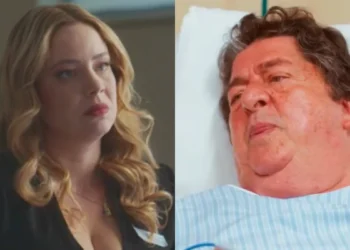 Zilá (Leandra Leal) e Eliomar (Stepan Nercessian) em Coração Acelerado (Foto: Reprodução/TV Globo)