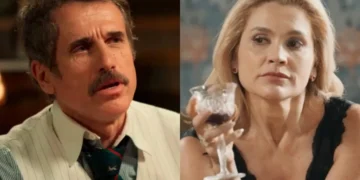 Ernesto e Sandra em Êta Mundo Melhor. (Foto: reprodução/Globo)