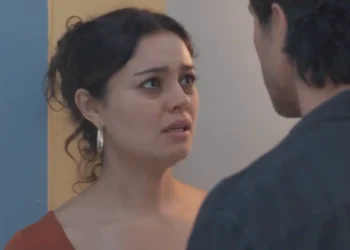 Gerluce (Sophie Charlotte) em Três Graças (Foto: Reprodução/TV Globo)