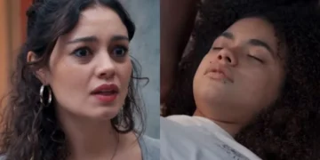 Gerluce e Joélly em Três Graças. (Foto: reprodução/Globo)