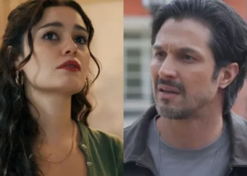 Gerluce e Paulinho em Três Graças. (Foto: reprodução/Globo)