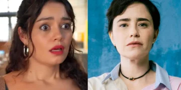 Gerluce (à esquerda) e Samira (à direita) em Três Graças.