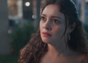 Gerluce (Sophie Charlotte) em Três Graças (Foto: Reprodução/TV Globo)